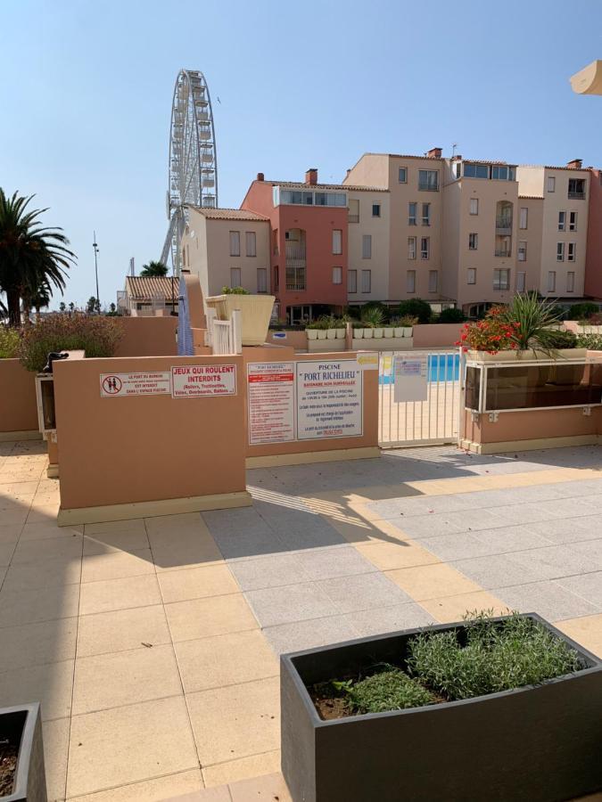 Grand T3 Piscine, Garage Centre Port Agde Exterior foto